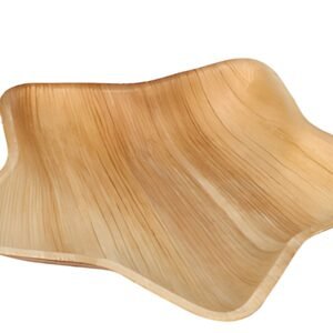 PAPSTAR Assiette feuille de palmier "pure" Star