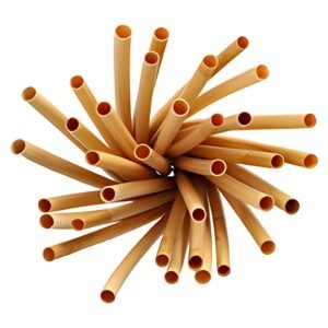 PAPSTAR Paille en roseau "pure", 200 mm, naturel