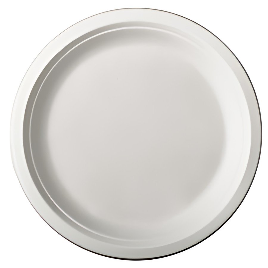 PAPSTAR Assiette en canne à sucre "pure", rond, 260 mm
