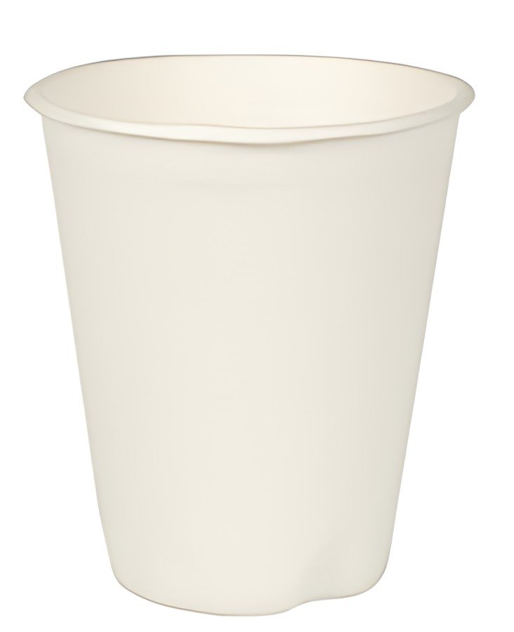 PAPSTAR Gobelet en canne à sucre "pure", 0,2 l, blanc