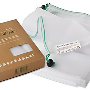 STARPAK Filet fraîcheur réutilisable, avec cordon, blanc