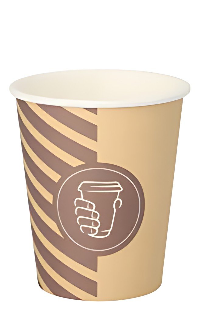 STARPAK Gobelet pour café en papier dur "Coffee Line", 0,2 L