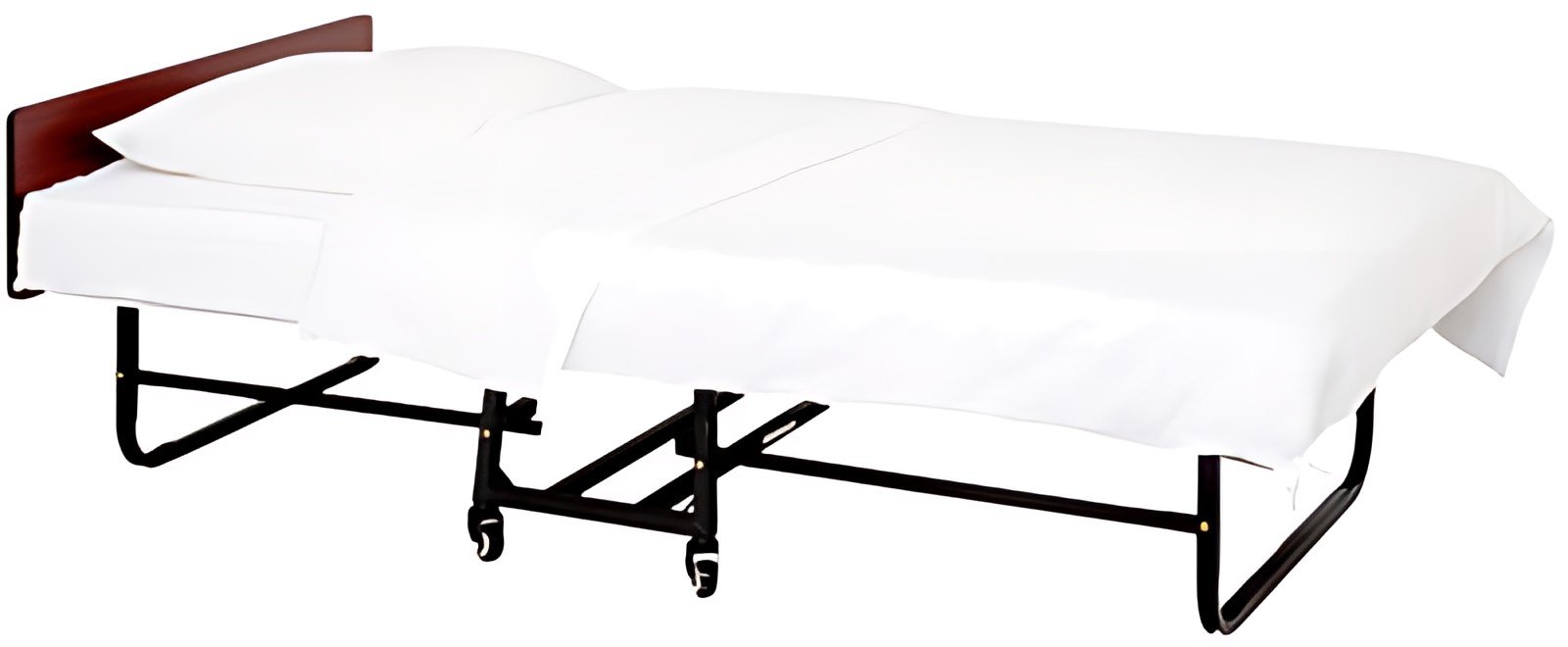 MOOR Lit pliant BETH, extra large, avec 4 roulettes