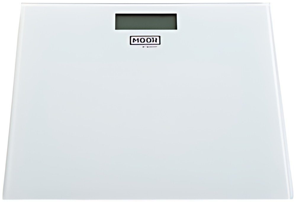 MOOR Pèse-personne digital FAJAH, affichage LCD, blanc