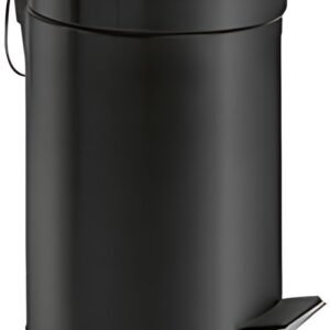 MOOR Poubelle cosmétique à pédale MELINDA, 3 litres, noir
