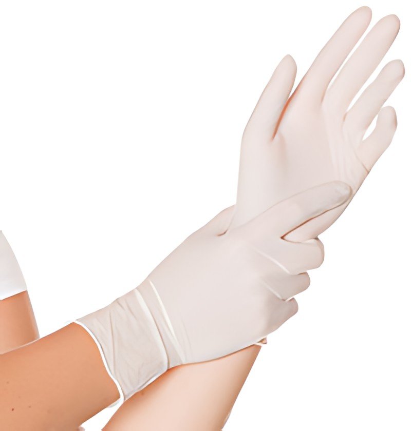 HYGOSTAR Gant en nitrile "SAFE PREMIUM", M, blanc