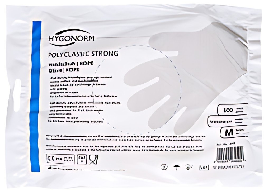 HYGONORM Gants hygiéniques jetables HDPE POLYCLASSIC STRONG"