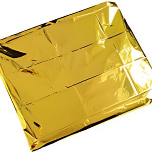HYGOSTAR Couverture de survie, 1.600 x 2.100 mm, argent/or