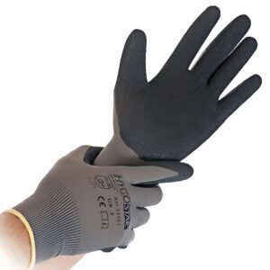 HYGOSTAR Gants de travail Skill, XL, gris/noir