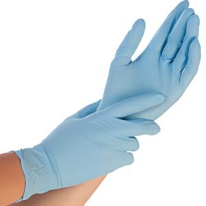 HYGONORM Gant nitrile "SAFE LIGHT", S, bleu