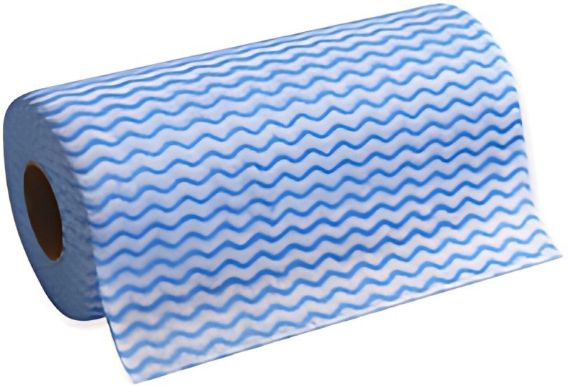 HYGOCLEAN Torchon & chiffon de nettoyage, sur rouleau, bleu