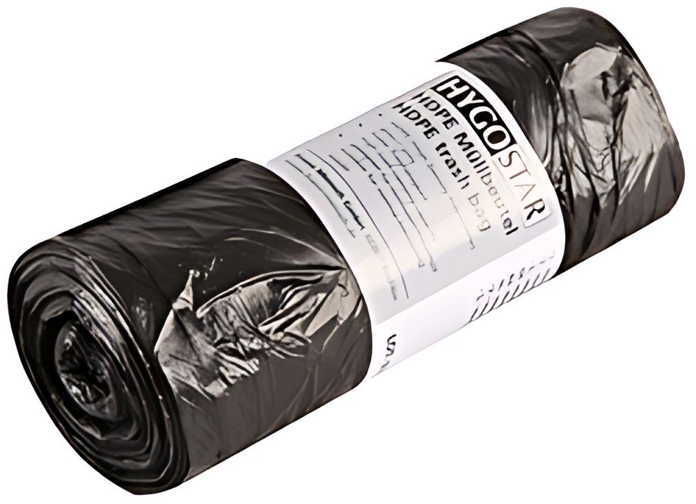 HYGOCLEAN Sac poubelle, gris, 30 litres, 500 x 600 mm