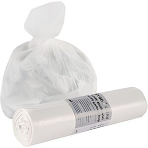 HYGOCLEAN Sac poubelle, 60 l, 10 microns, transparent