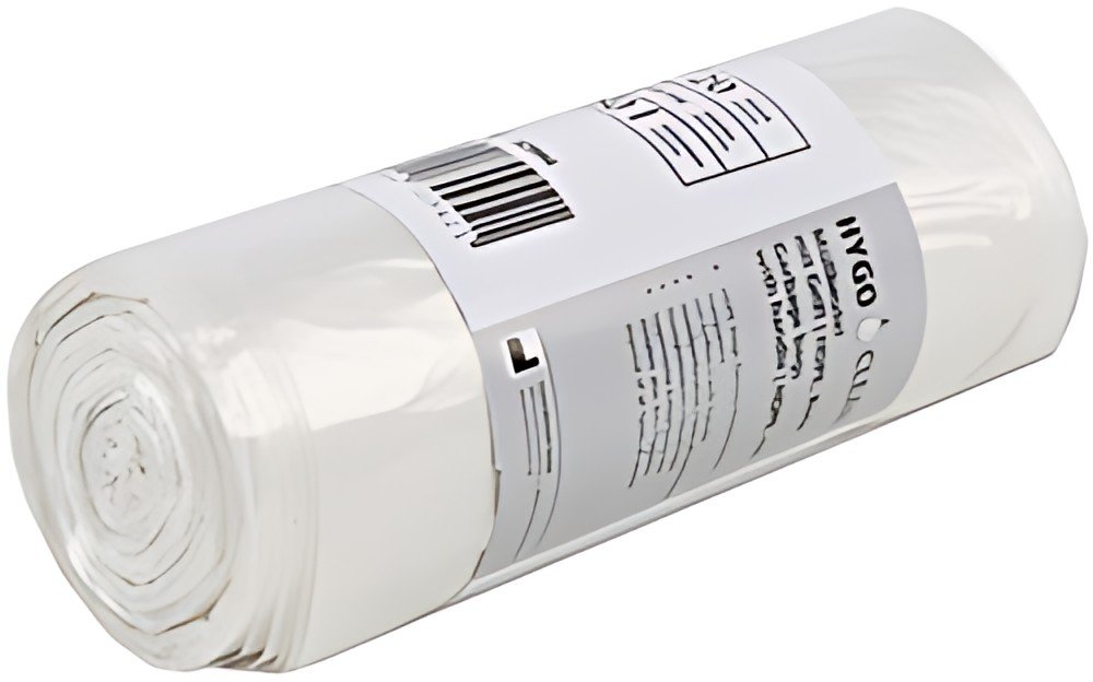 HYGOCLEAN Sac poubelle avec poignée, 50 litres