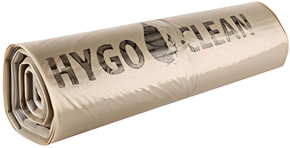 HYGOCLEAN Sac poubelle, 120 litres, en LDPE, transparent