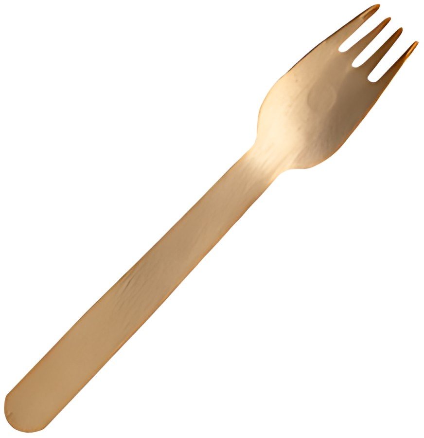 NATURE Star Fourchette en bois, longueur: 160mm