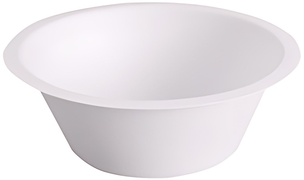 NATURE Star Coupelle en canne à sucre, rond, 250 ml, blanc