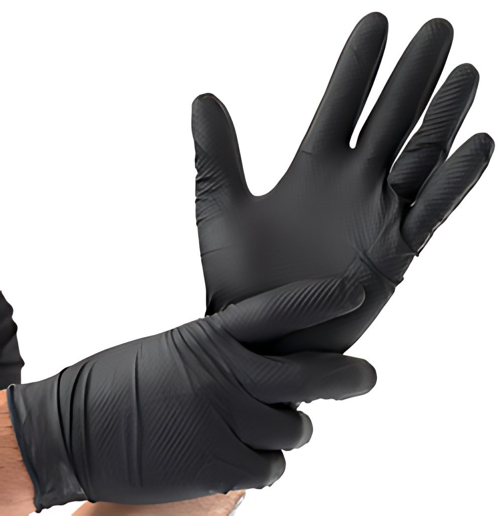 HYGOSTAR Gant en nitrile "POWER GRIP", L, noir