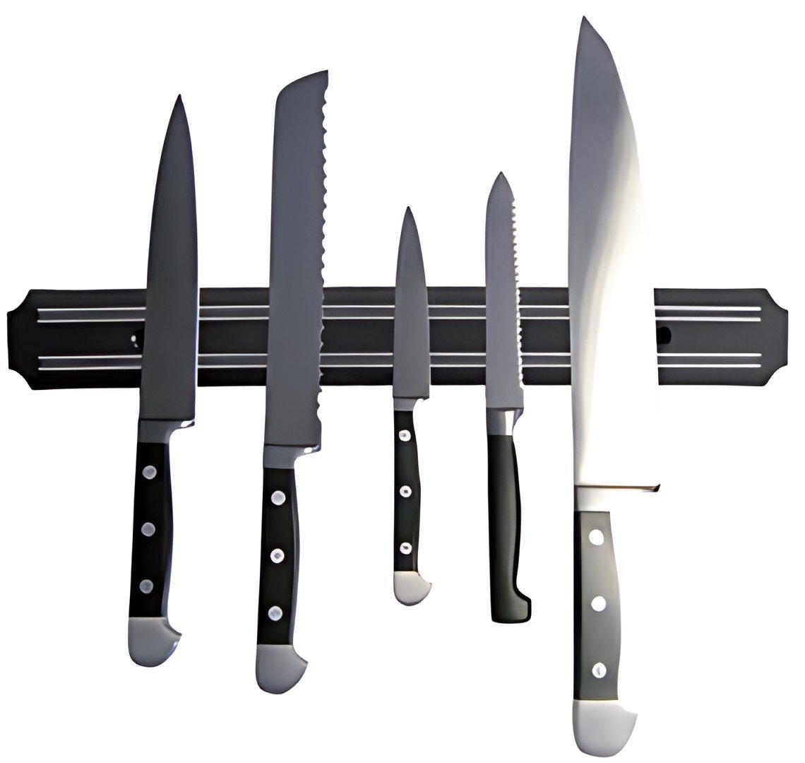HYGOSTAR Porte-couteaux magnétique, longueur: 380 mm