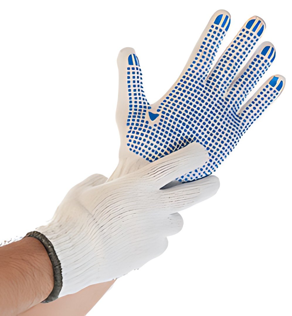 HYGOSTAR Gant de travail STRUCTA I, blanc, L