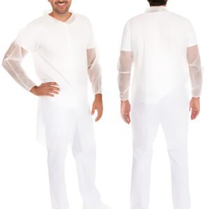HYGOSTAR Blouse visiteur ECO HYGOBASE, blanc, XXXL