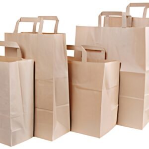NATURE Star Sac en papier Strong, 320 x 170 x 440 mm, brun