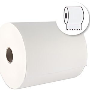 HYGOCLEAN Rouleau d'essuie-mains 2 couches, 130 m, blanc pur