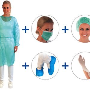HYGOSTAR Kit de protection SARM II, 5 pièces, vert