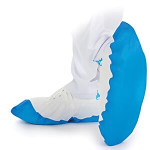 HYGOSTAR Surchaussure PP "HYGOMAT" avec semelle PE-C, blanc/