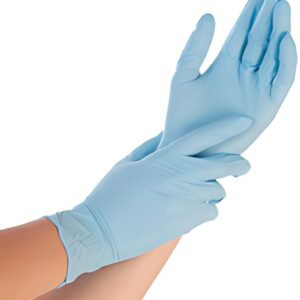 HYGONORM Gant nitrile ALLFOOD SAFE, XL, sans poudre, bleu
