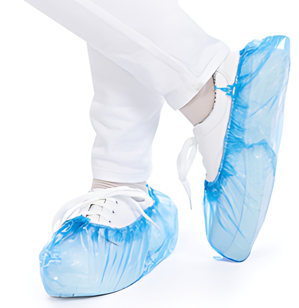 HYGOSTAR Surchaussure PE "HYGOMAT", bleu