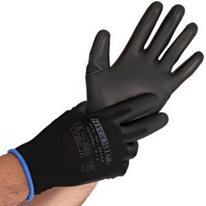 HYGOSTAR Gant de travail pour écran tactile BLACK ACE TOUCH