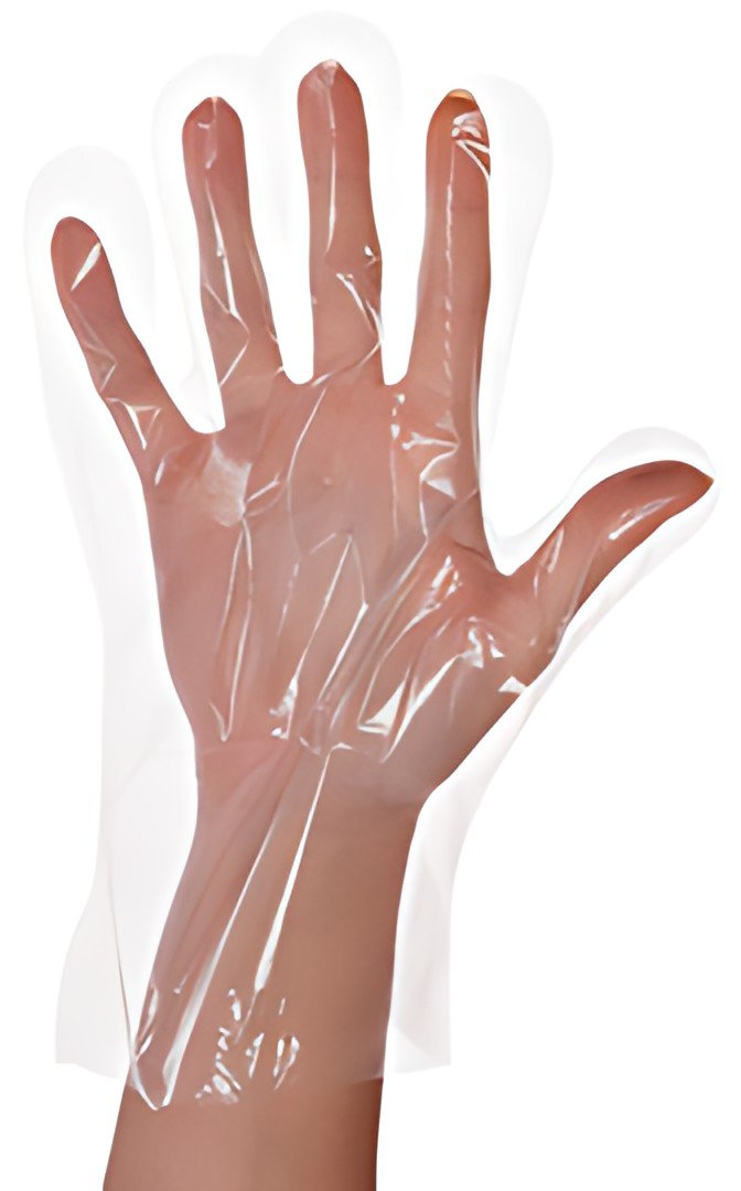 HYGOSTAR Gant LDPE POLYCLASSIC SOFT, M, transparent