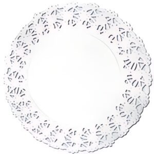 HYGOSTAR Sous-tasse, rond, blanc, diamètre: 90 mm