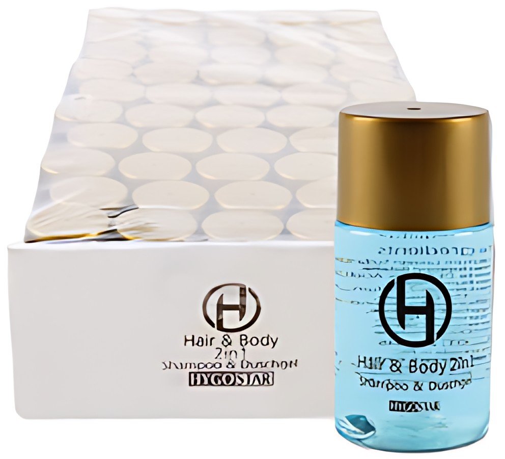 HYGOSTAR Gel douche & Shampoing 2en1, flacon de 25 ml
