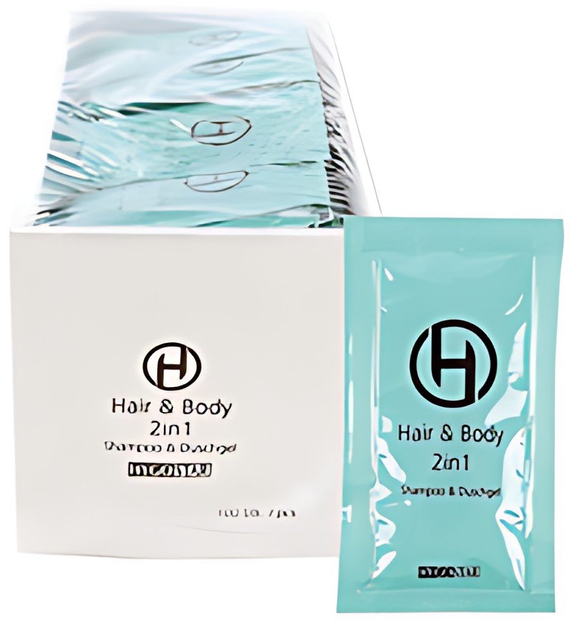 HYGOSTAR Gel douche & Shampoing 2en1, sachet de 12 ml