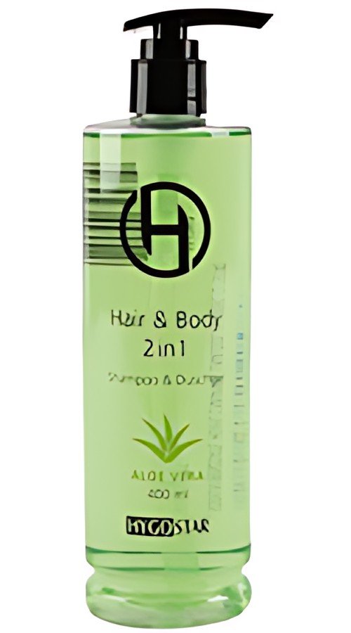 HYGOSTAR Gel douche & shampoing 2en1, flacon pompe de 400 ml