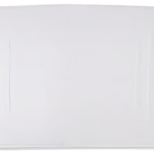 HYGOSTAR Tapis de bain, 500 x 700 mm, en coton, blanc