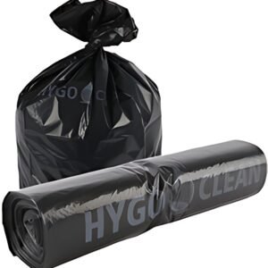 HYGOCLEAN Sac poubelle Light, 240 litres, en LDPE, noir