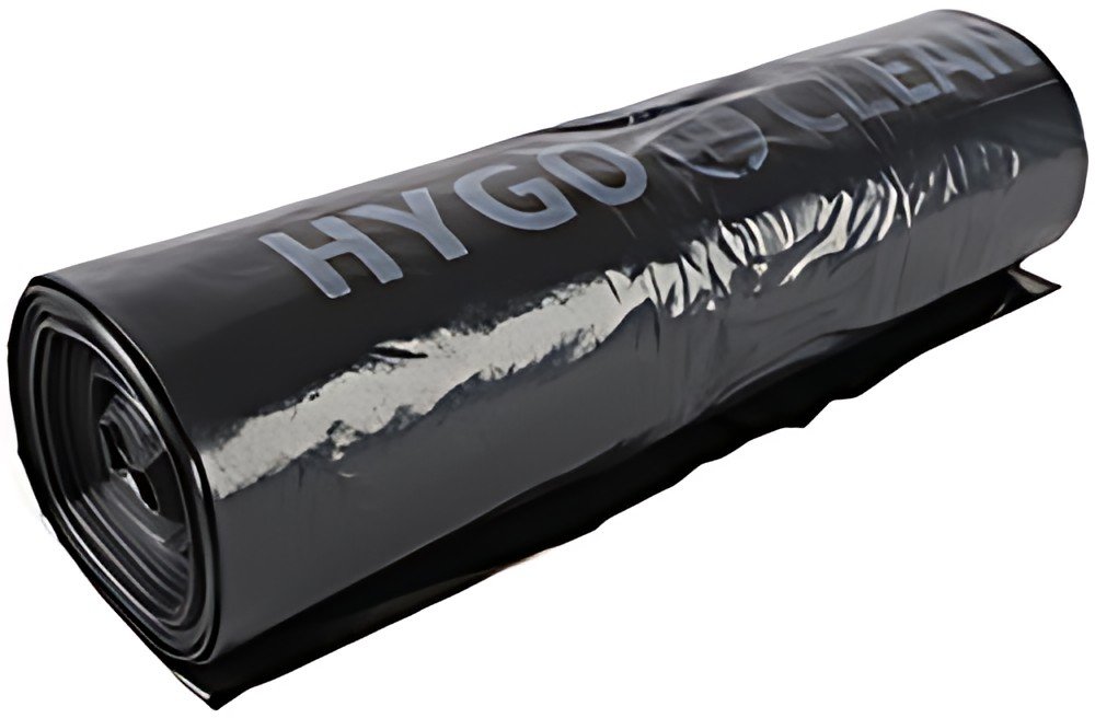 HYGOCLEAN Sac poubelle, 240 litres, en LDPE, noir