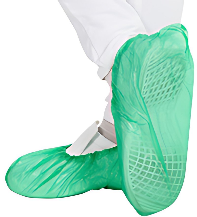 HYGOSTAR Surchaussure en CPE, longueur: 410 mm, vert