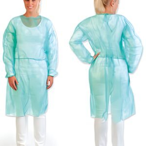 HYGOSTAR Blouse PP avec élastique aux manches, L, vert