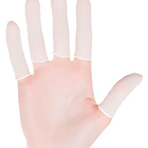 HYGOSTAR Doigtier nitrile, sans poudre, L, blanc