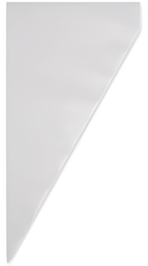 HYGOSTAR Poche à douille HDPE, gaufré, transparent