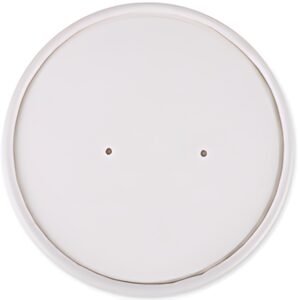 NATURE Star Couvercle pour gobelet à soupe Only Paper, blanc