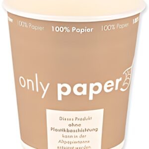 NATURE Star Gobelet à soupe Only Paper, rond, 450 ml, marron