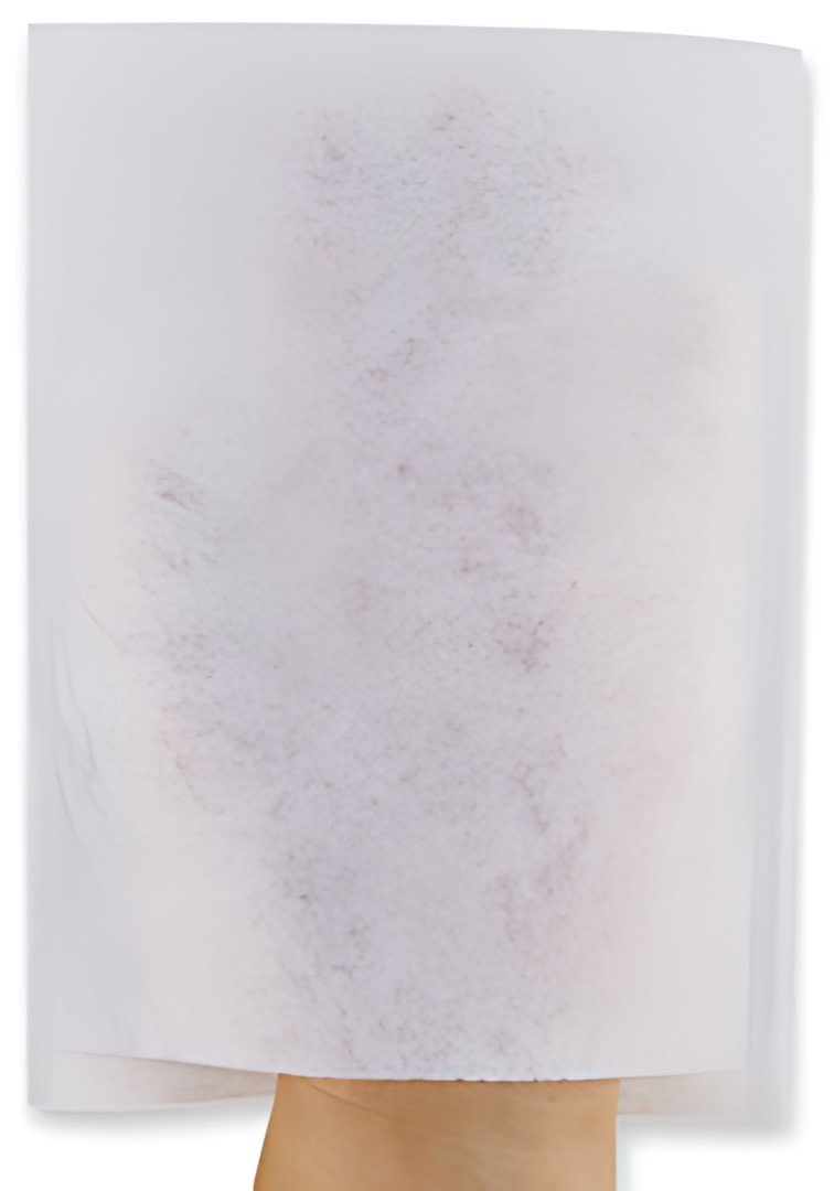 HYGONORM Gant de toilette Light, non-tissé molletonné, blanc