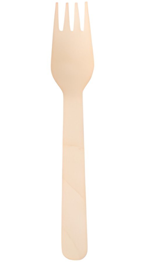 NATURE Star Fourchette en bois ciré, longueur: 160 mm