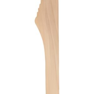 NATURE Star Couteau en bois ciré, longueur: 165 mm