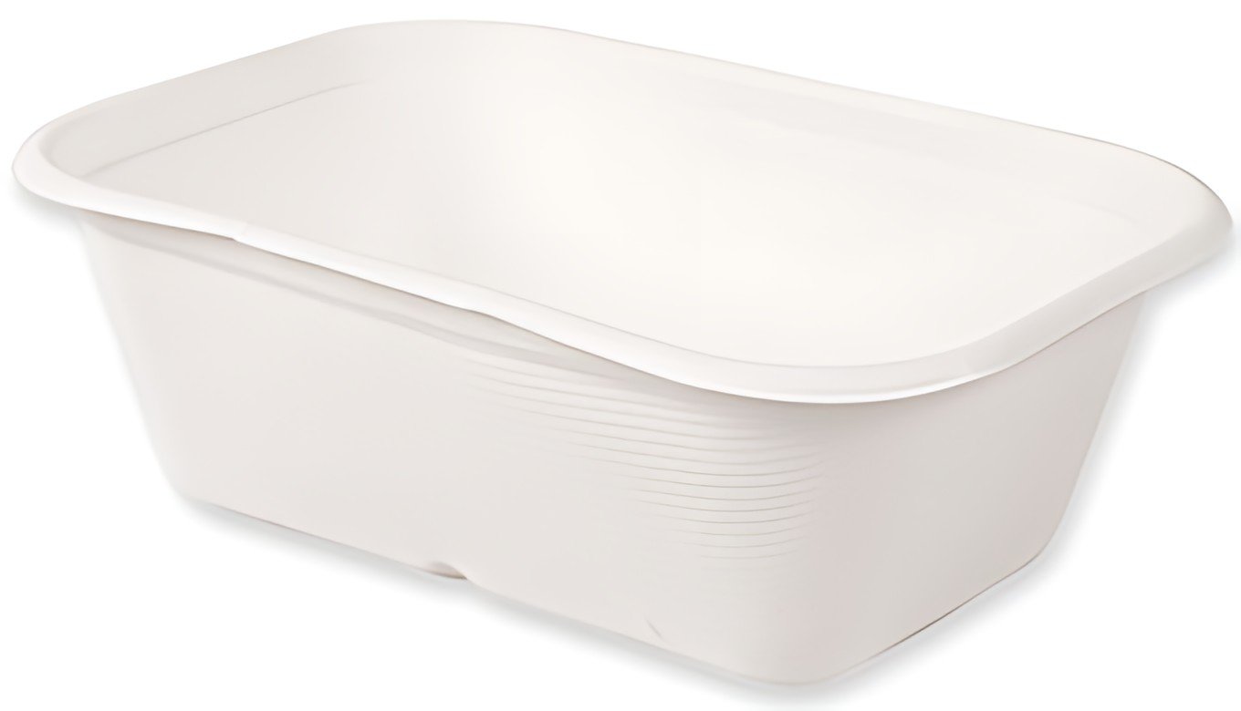 NATURE Star Plat en canne à sucre Casa rectangulaire, 500 ml